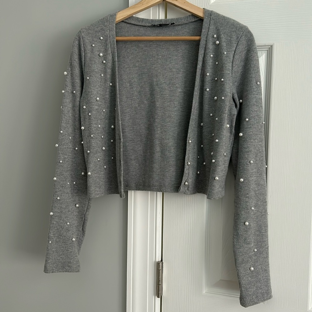 Zara Cropped Cardigan